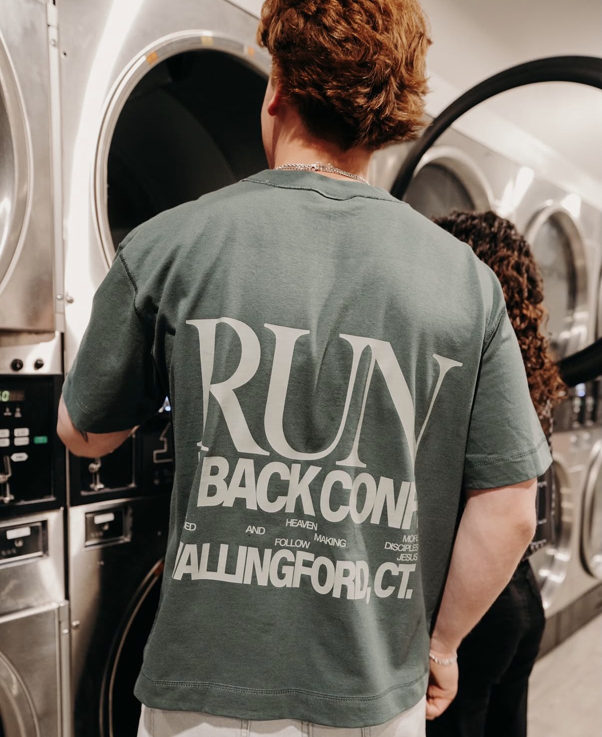 ByDesign Run It Back crewneck, styled shot